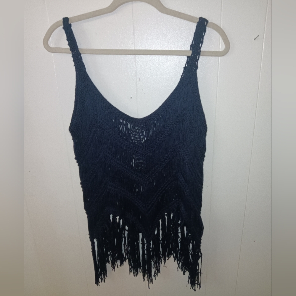 Women's Active USA Bohemian Style Sleeveless Top Coverup M/L